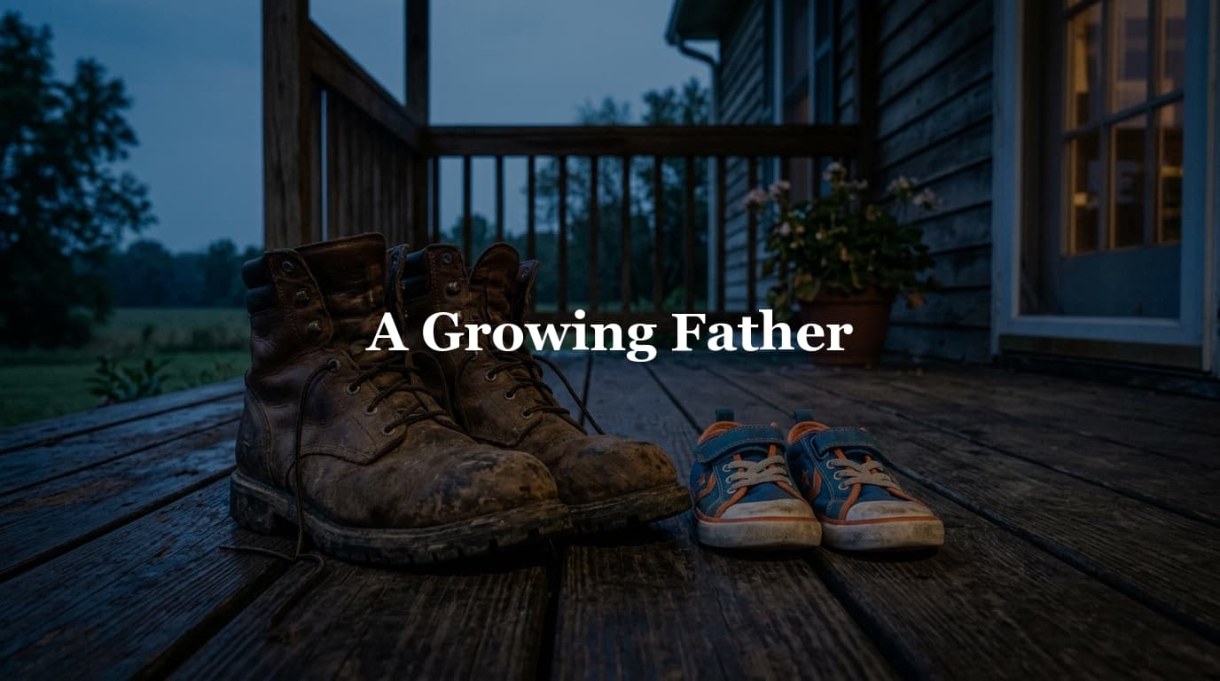 Your Kids Don't Need a Perfect Father. They Need a Growing One.